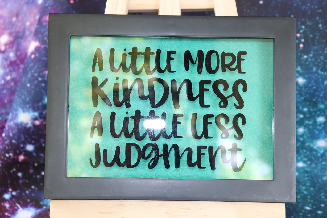 Black Frame 5x7 Shadow Box