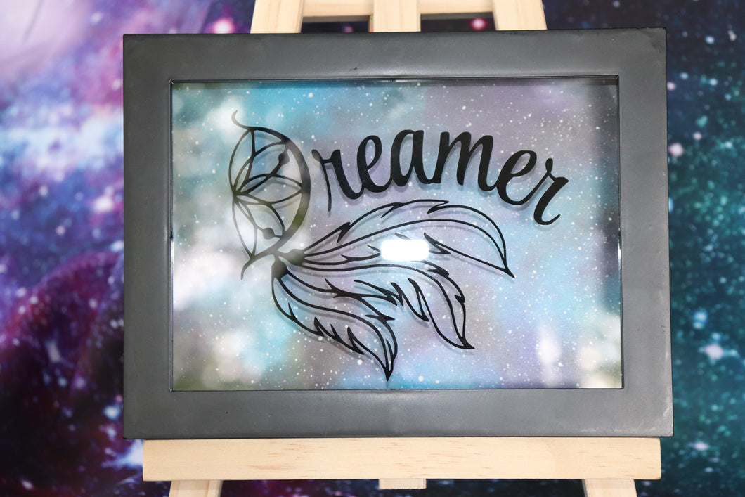 Black Frame 5x7 Shadow Box