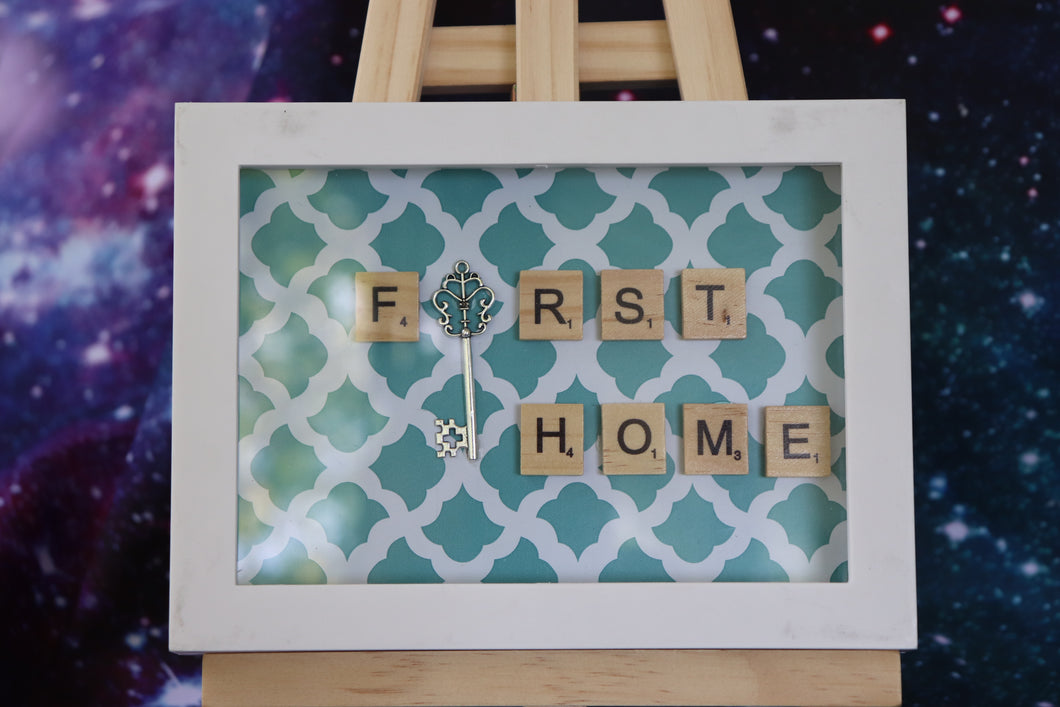 White Frame 5x7 Shadow Box