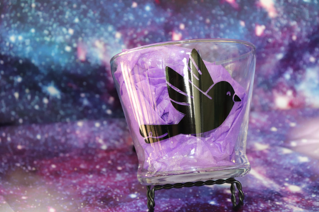 Mini Glass Vase - Bird