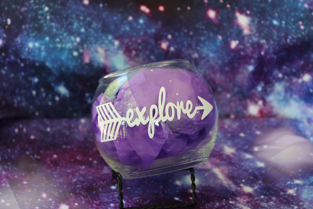 Mini Glass Vase - Explore
