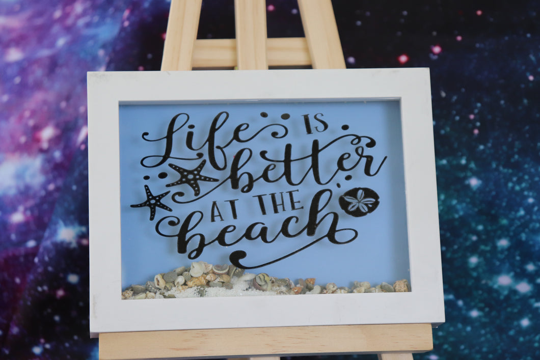 White Frame 5x7 Shadow Box