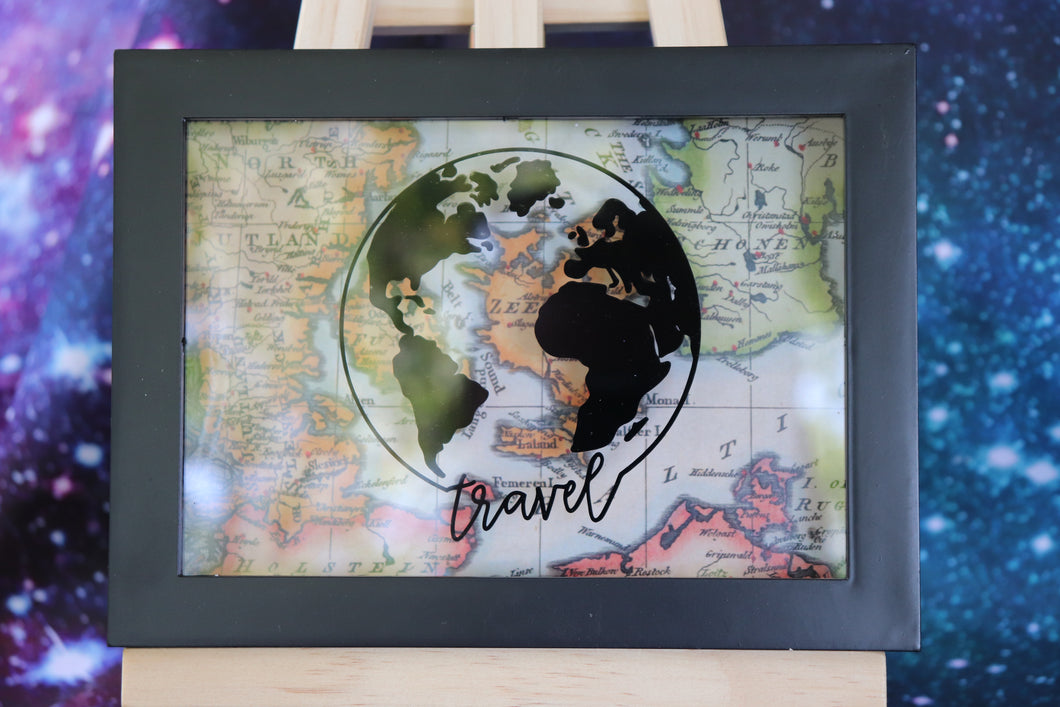 Black Frame 5x7 Shadow Box