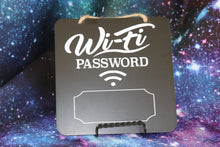 Load image into Gallery viewer, Wi-Fi Password Hanging Sign - Square
